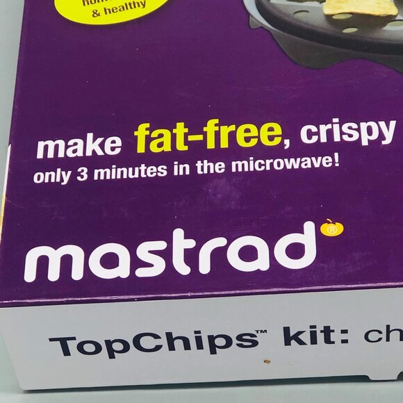 Mastrad chip maker & food slicer for microwave new in open box includes READ NEW - Picture 2 of 8